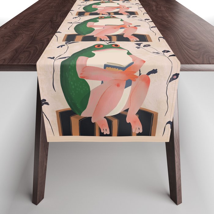The Bookish Frog Table Runner Gallery Image 1