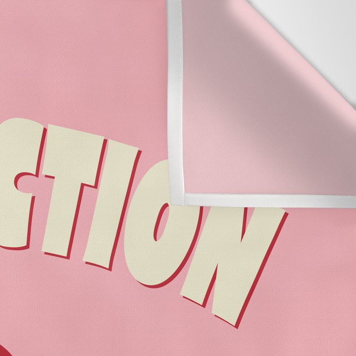 Satisfaction Guaranteed - Pink and Red Wall Tapestry Gallery Image 3