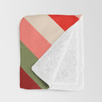 Chevron Christmas tree Throw Blanket Gallery Image 3