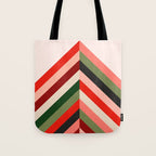 Chevron Christmas tree Tote Bag Gallery Image 1