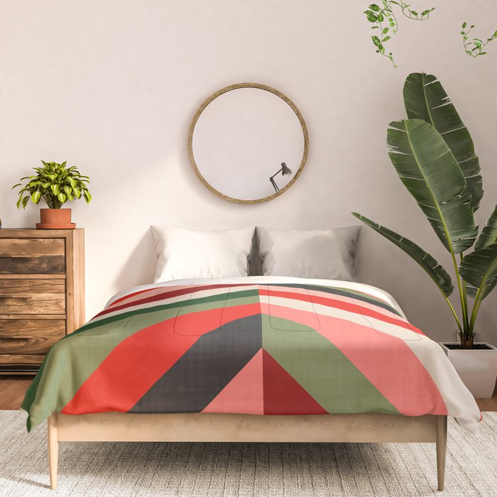 Chevron Christmas tree Comforter Gallery Image 3