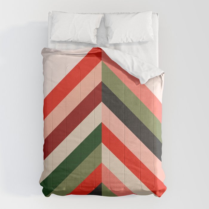 Chevron Christmas tree Comforter Gallery Image 6