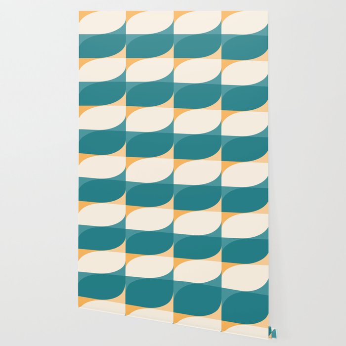 Almond Shapes Pattern IV Wallpaper Gallery Image 2