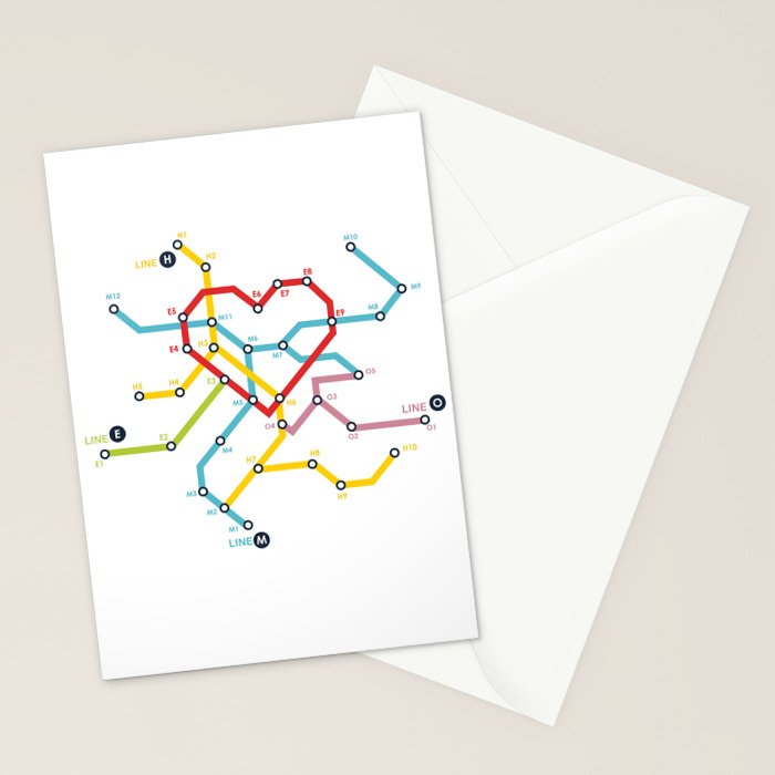 Home Where The Heart Is Stationery Card Gallery Image 2