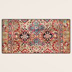 Esfahan Central Persian Rug Print Desk Mat Gallery Image 3