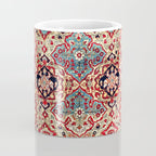 Esfahan Central Persian Rug Print Coffee Mug Gallery Image 4