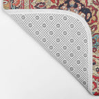 Esfahan Central Persian Rug Print Bath Mat Gallery Image 2