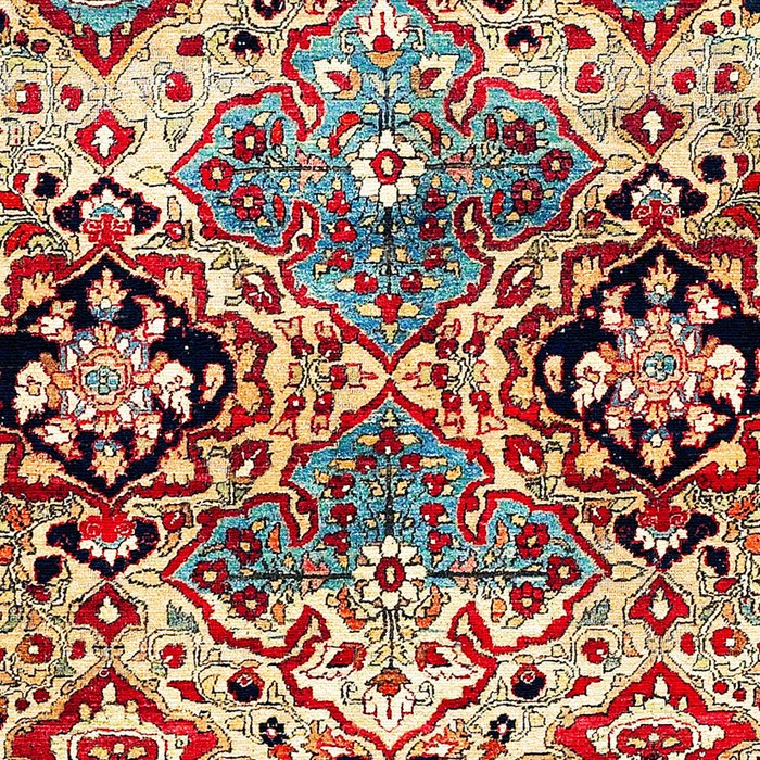 Esfahan Central Persian Rug Print Coffee Mug Gallery Image 2