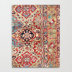 Esfahan Central Persian Rug Print Notebook Gallery Image 4