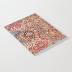 Esfahan Central Persian Rug Print Notebook Gallery Image 2