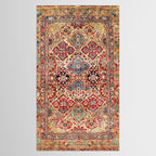 Esfahan Central Persian Rug Print Tablecloth Gallery Image 2