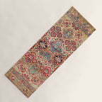 Esfahan Central Persian Rug Print Yoga Mat Gallery Image 1