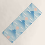 Cat Mountain Cloud pattern 1 Yoga Mat Gallery Image 1