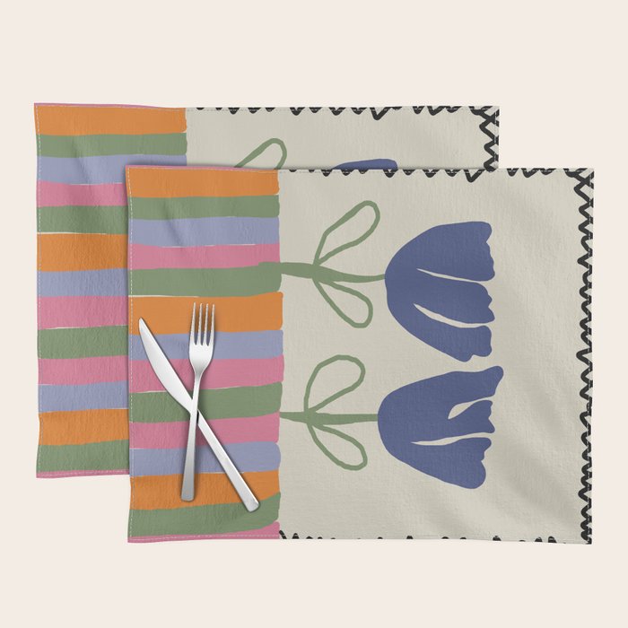 Happy two blooming  Placemat Gallery Image 1