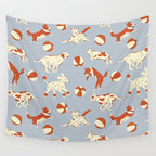 Dog Days Wall Tapestry Gallery Image 4