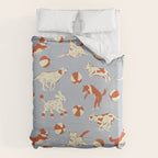 Dog Days Duvet Cover Gallery Image 6