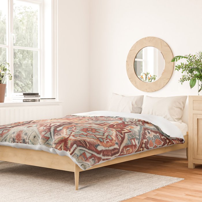 Aesthetic Boho Eclectic Duvet Cover Gallery Image 2