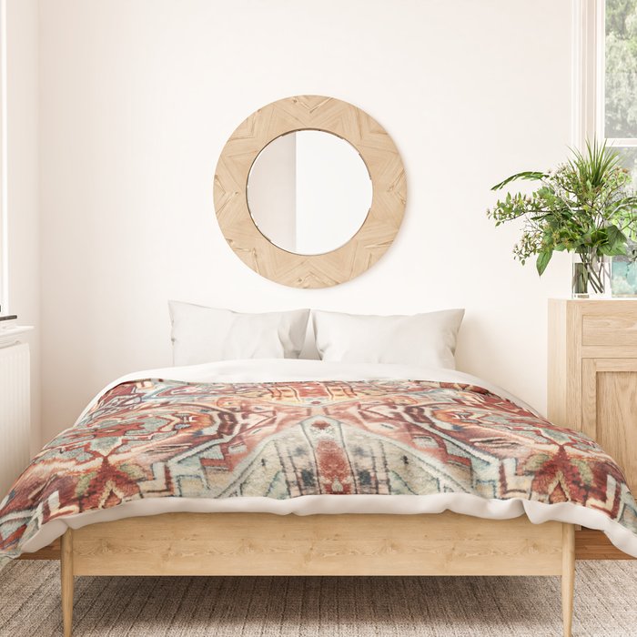 Aesthetic Boho Eclectic Duvet Cover Gallery Image 3