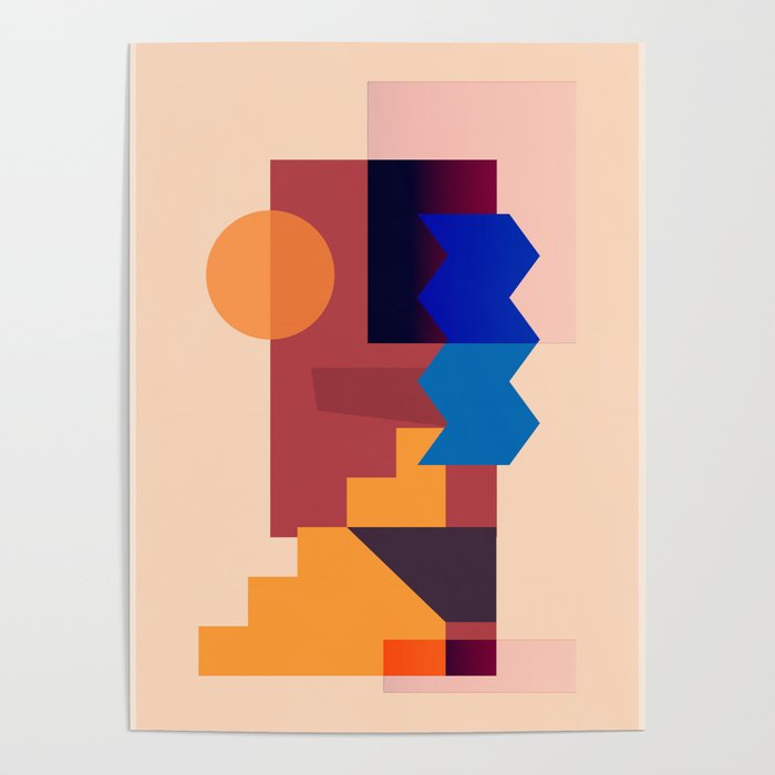 Geometric Shapes 20 Poster Gallery Image 1