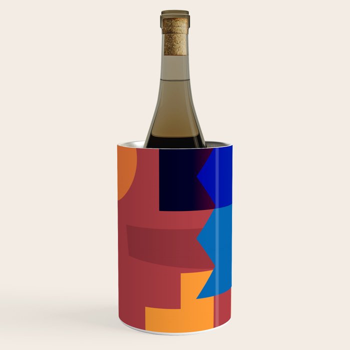 Geometric Shapes 20 Wine Chiller Gallery Image 1