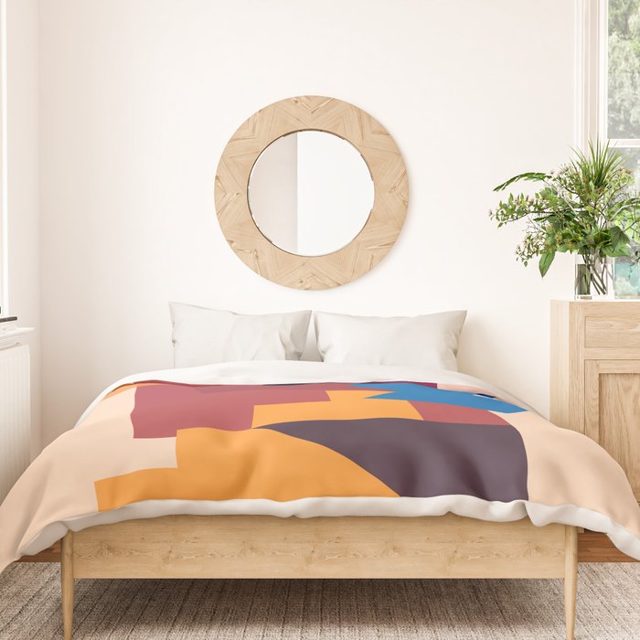 Geometric Shapes 20 Duvet Cover Gallery Image 3