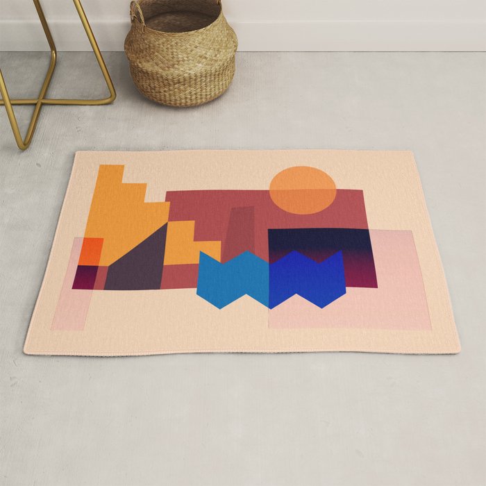 Geometric Shapes 20 Rug Gallery Image 1