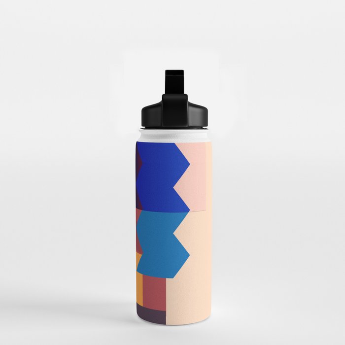 Geometric Shapes 20 Water Bottle Gallery Image 2