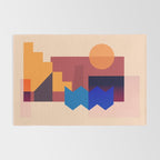 Geometric Shapes 20 Rug Gallery Image 2
