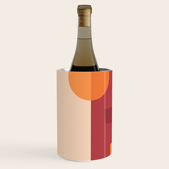Geometric Shapes 20 Wine Chiller Gallery Image 2