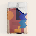 Geometric Shapes 20 Duvet Cover Gallery Image 6