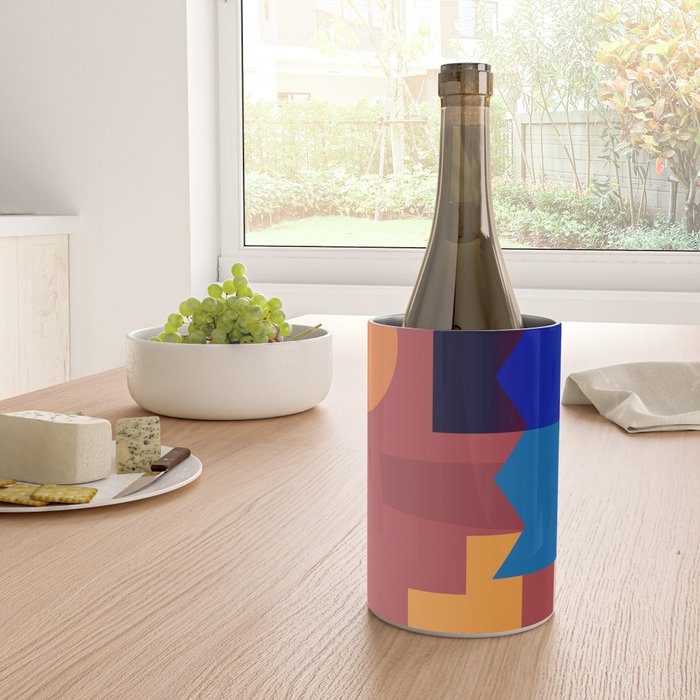Geometric Shapes 20 Wine Chiller Gallery Image 4