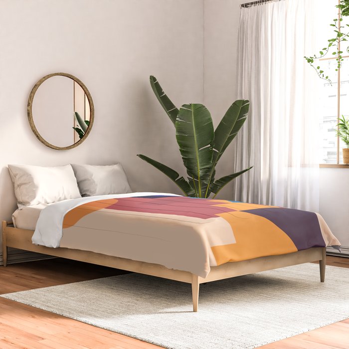 Geometric Shapes 20 Comforter Gallery Image 2