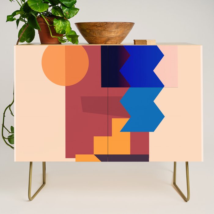 Geometric Shapes 20 Credenza Gallery Image 1