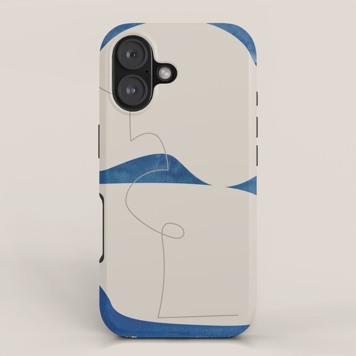 Blue Monday 02 iPhone Case Gallery Image 1