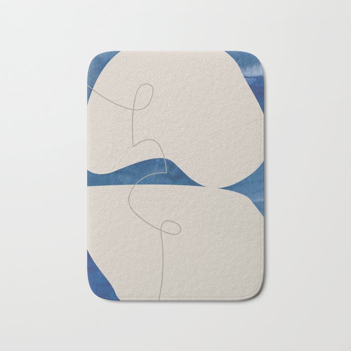 Blue Monday 02 Bath Mat Gallery Image 1