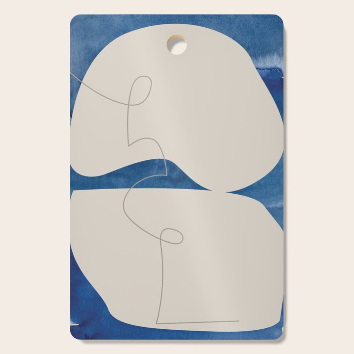 Blue Monday 02 Cutting Board Gallery Image 1