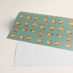 Pug Yoga Wrapping Paper Gallery Image 2
