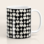 Card Suit Motifs I Black and White Coffee Mug Gallery Image 1