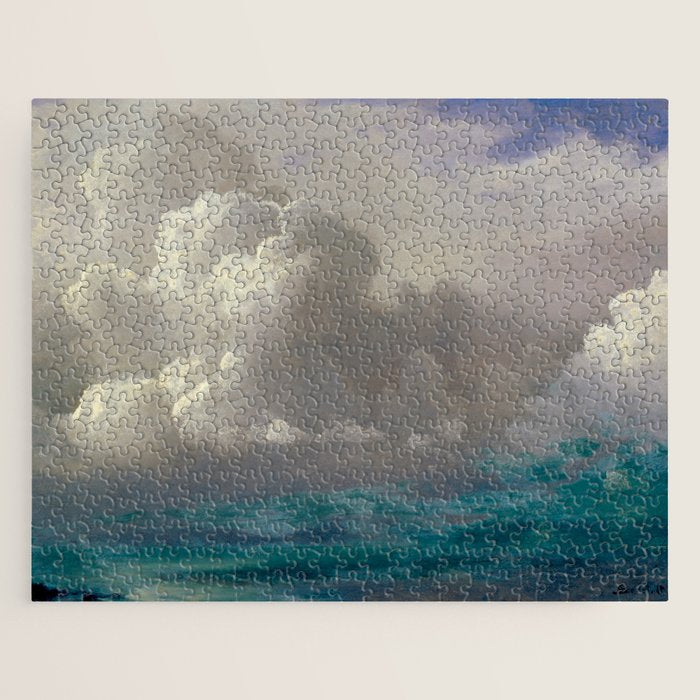 Albert Bierstadt Storm Clouds 1880 Jigsaw Puzzle Gallery Image 1