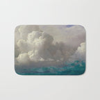 Albert Bierstadt Storm Clouds 1880 Bath Mat Gallery Image 1