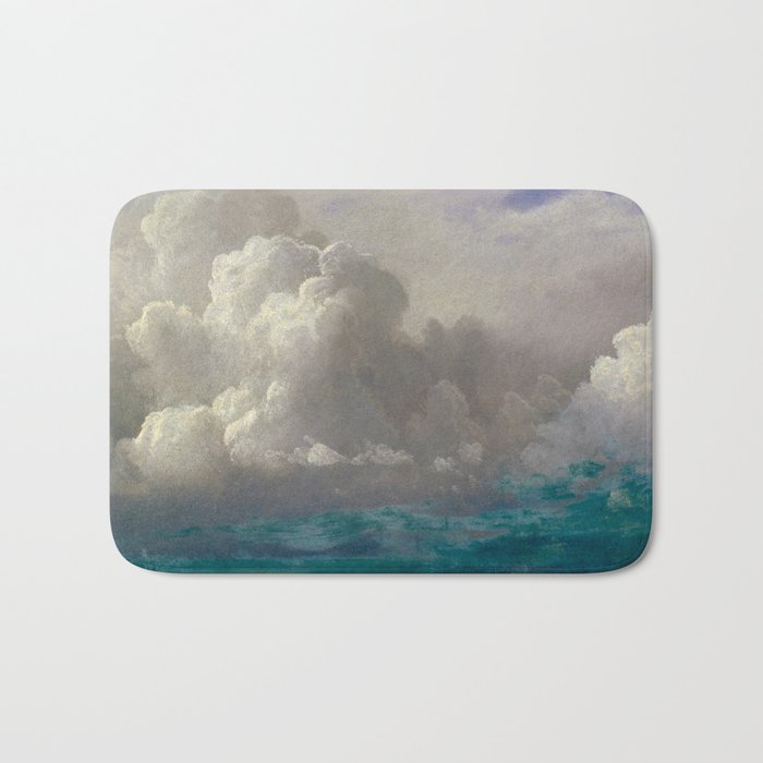 Albert Bierstadt Storm Clouds 1880 Bath Mat Gallery Image 1