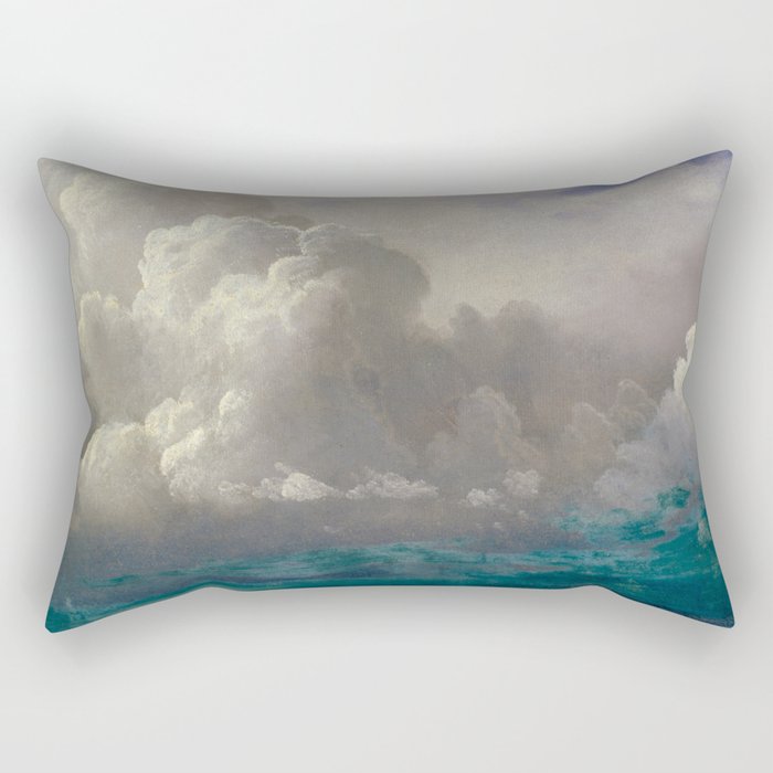 Albert Bierstadt Storm Clouds 1880 Rectangular Pillow Gallery Image 1