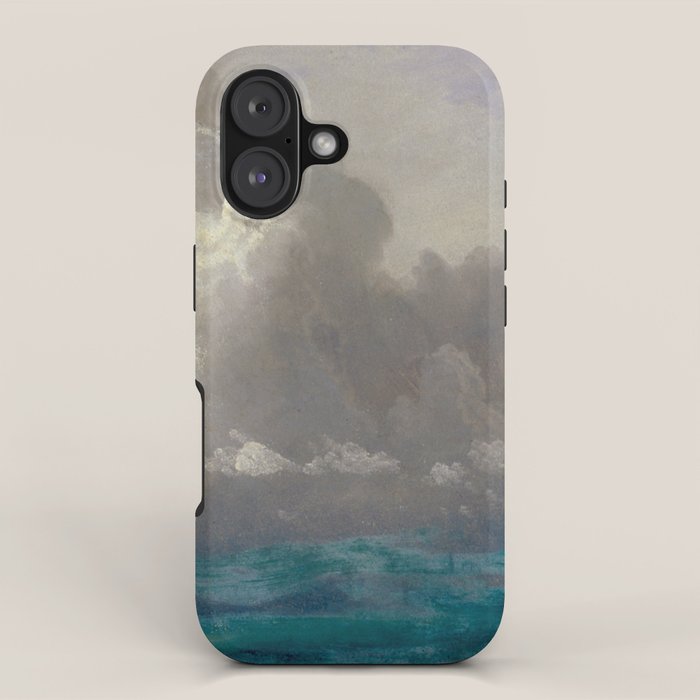 Albert Bierstadt Storm Clouds 1880 iPhone Case Gallery Image 1