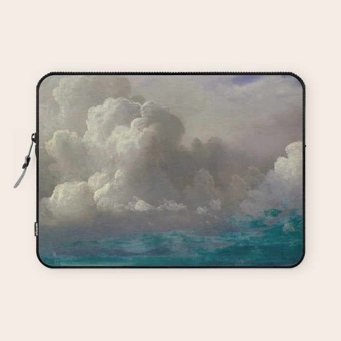 Albert Bierstadt Storm Clouds 1880 Laptop Sleeve Gallery Image 1