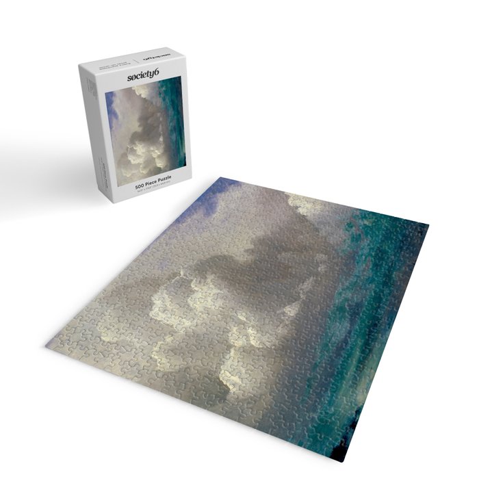 Albert Bierstadt Storm Clouds 1880 Jigsaw Puzzle Gallery Image 2