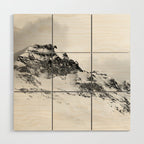 Snowy Peak Wood Wall Art Gallery Image 1