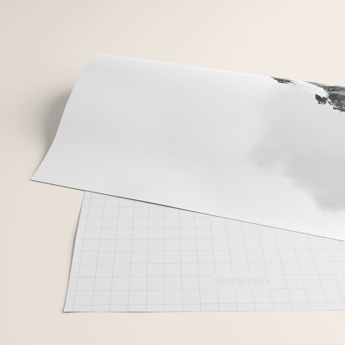 Snowy Peak Wrapping Paper Gallery Image 2