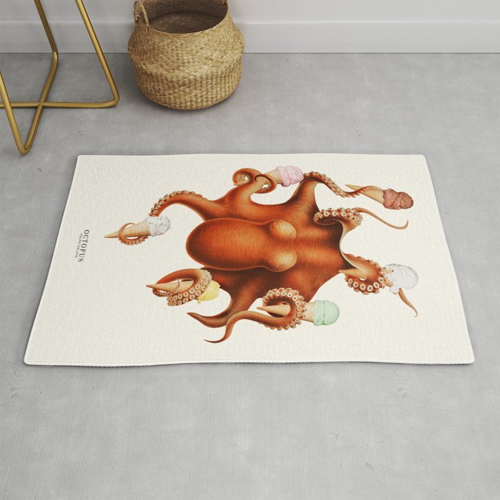 ICE CREAM OCTOPUS Rug Gallery Image 1