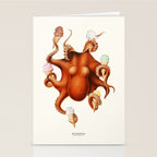 ICE CREAM OCTOPUS Stationery Card Gallery Image 2