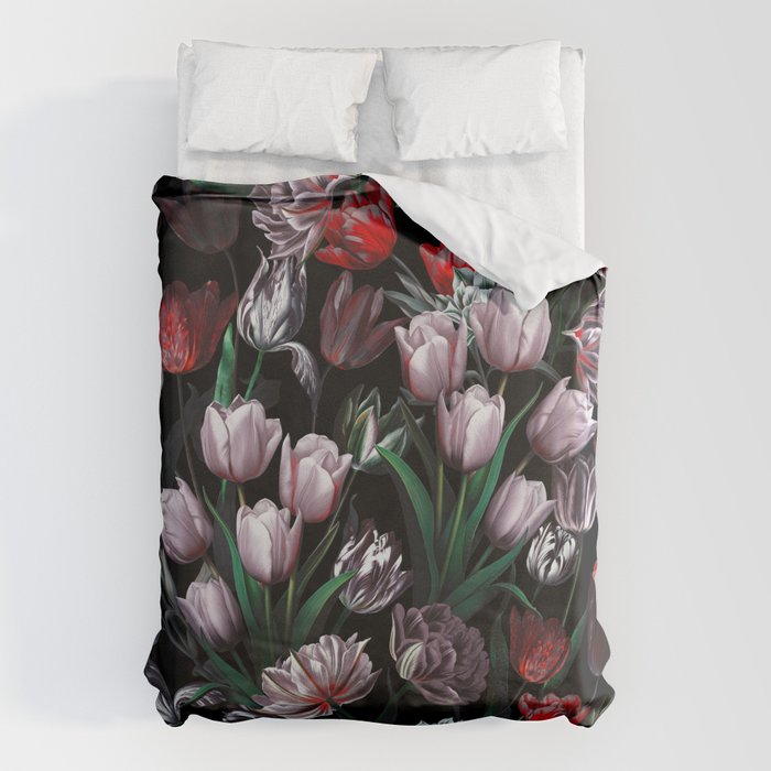 Magic Tulips Pattern VI Duvet Cover Gallery Image 6